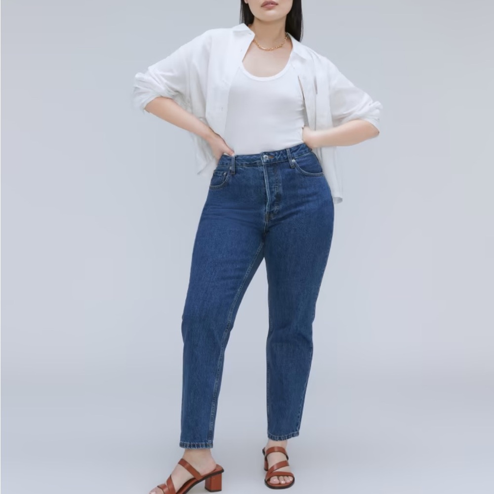 Everlane curvy 90s cheeky jeans